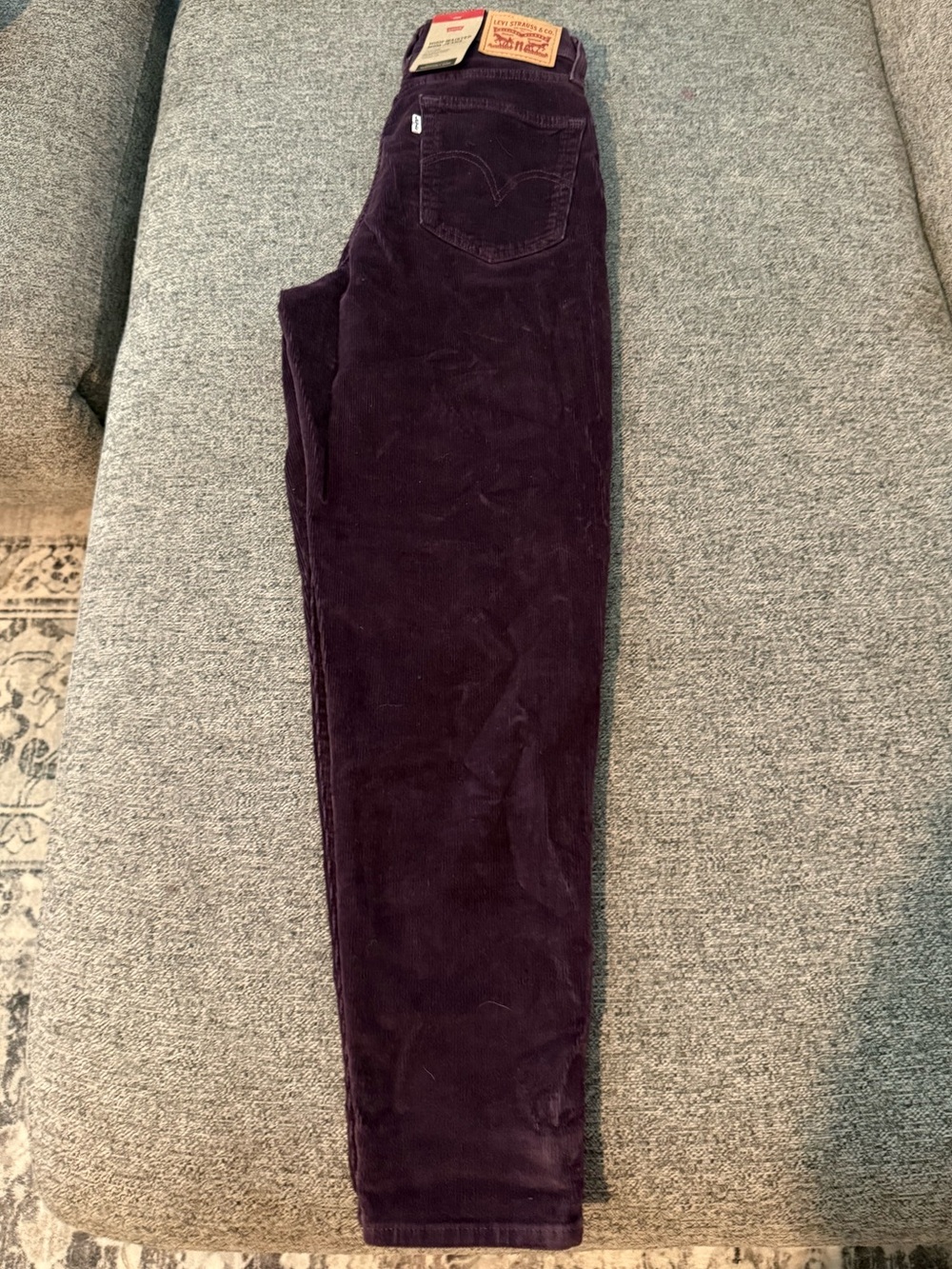 New Levi's Women's Skinny Corduroy Jeans - Plum